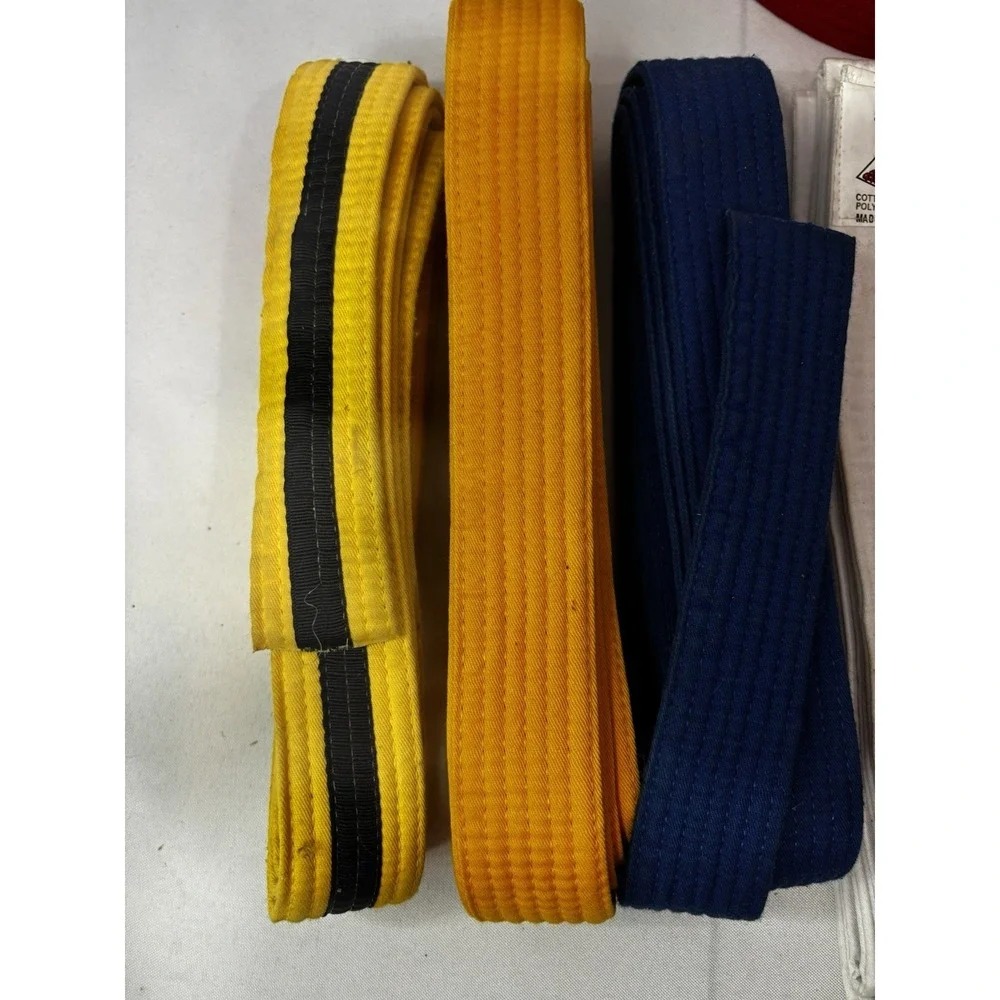 9 Karate Belts Different Levels Martial Arts‎ Taekwondo Martial Arts